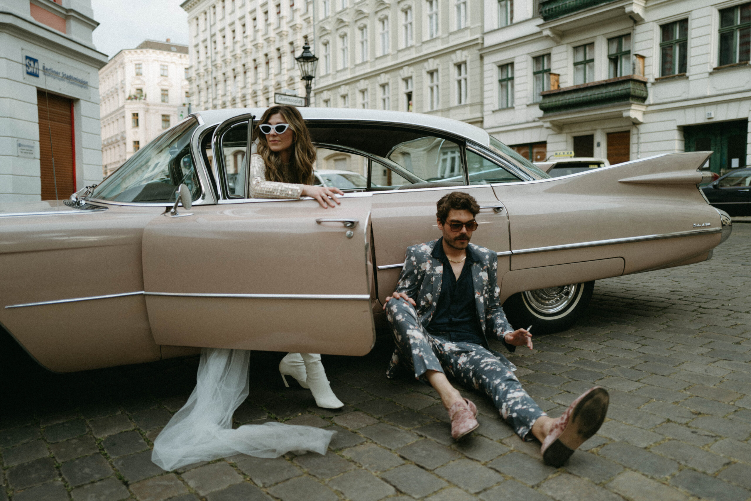 seventies, a heatwave and a tiny wedding